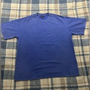 Concept Collective Mens Blue Acid Wash Tee